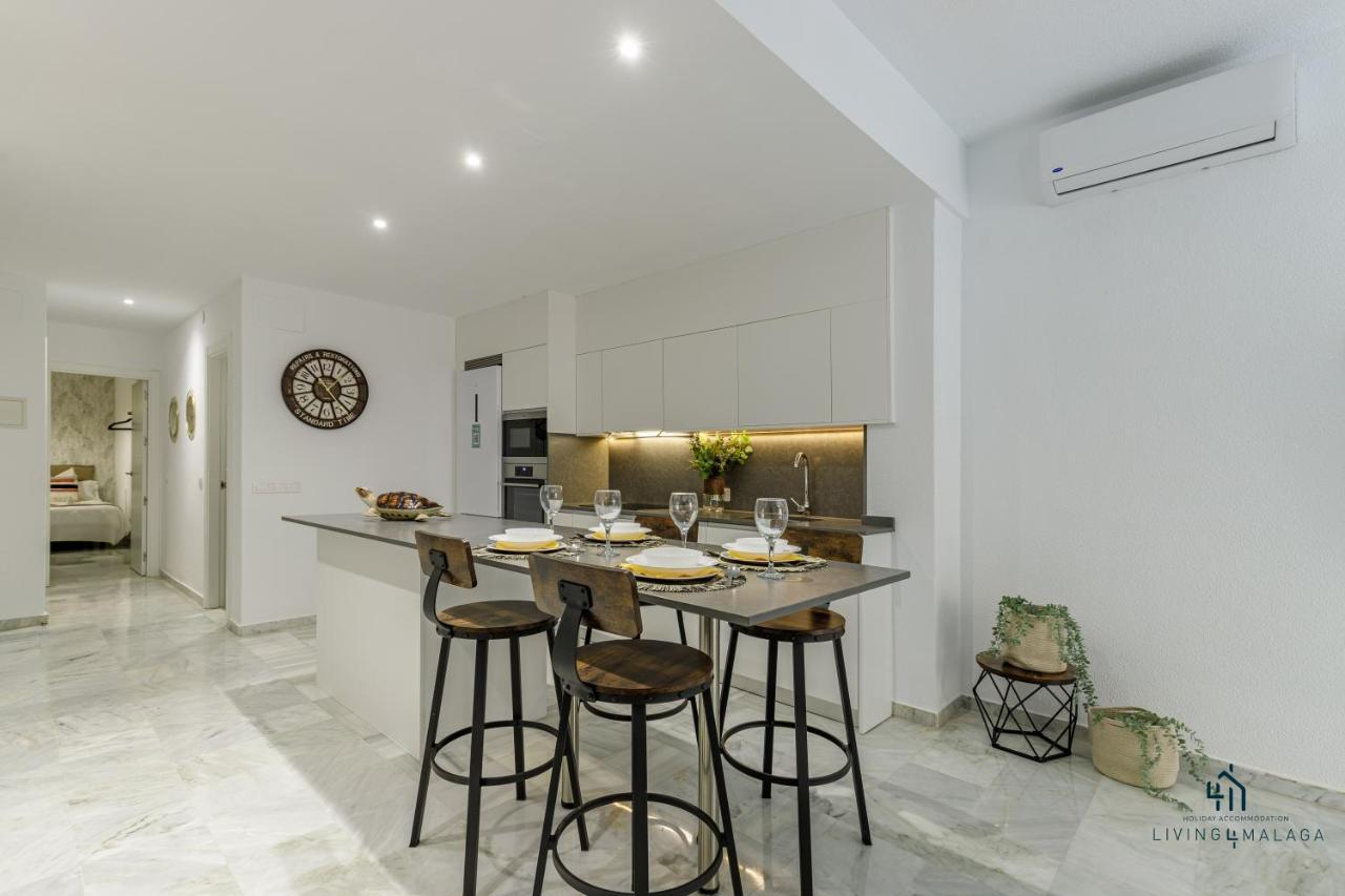 Ferienwohnung Living4Malaga Malaga Centre Premium Exterior foto